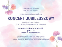 KONCERT JUBILEUSZOWY