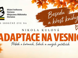 Beseda s Nikol Kulovou a křest knihy Adaptace na vesnici